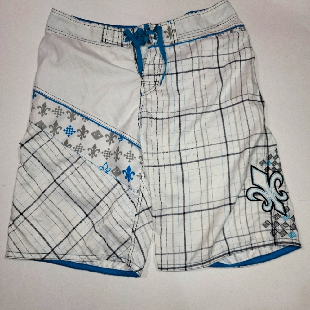 Micros Mens Size 33 Board Shorts Swimming Swim Trunks